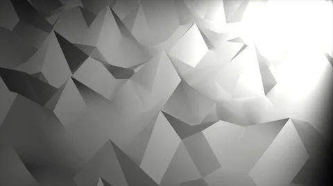 Low poly geometric abstract background in embossed triangular and polygon ... Stock Photos