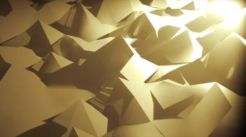 Low poly geometric abstract background in embossed triangular and polygon ... Stockfoto's
