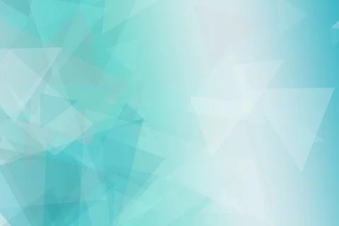 Low-poly geometric backdrop in calming blue and white tones, featuring face.. Stock Illustration