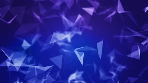 Low poly geometric plexus background Stock Illustration