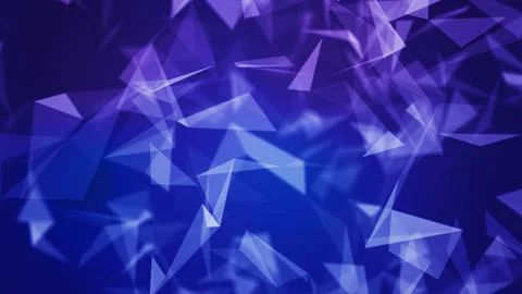 Low poly geometric plexus background Stock Illustration