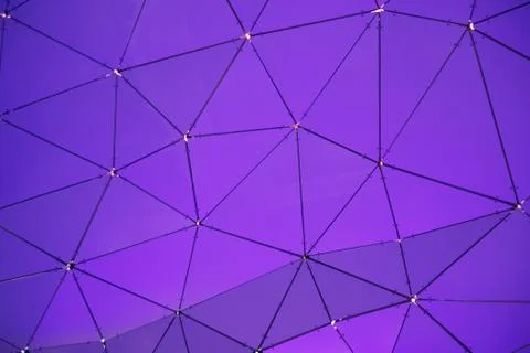 Low poly geometrical background. Connected lines Stock Photos