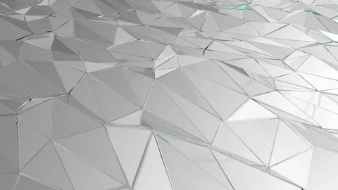 Low Poly Glass Stock Footage