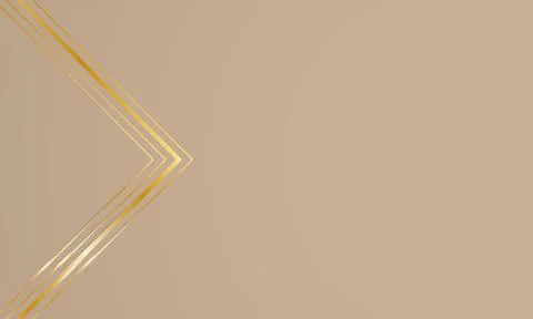 Low poly golden lines background with beige color, blank space Stock-Illustration