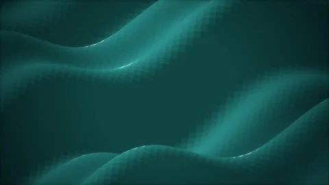 Low poly green terrain ripples in a seamless loop Stock Footage 341490361