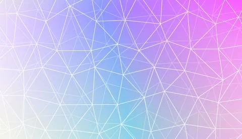 Low poly layout. For your idea, presentation, smart design Vector illustratio Stock Illustration