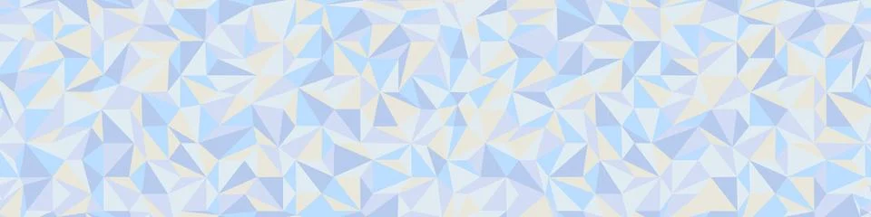 Low Poly light colored seamless background Stock Illustration