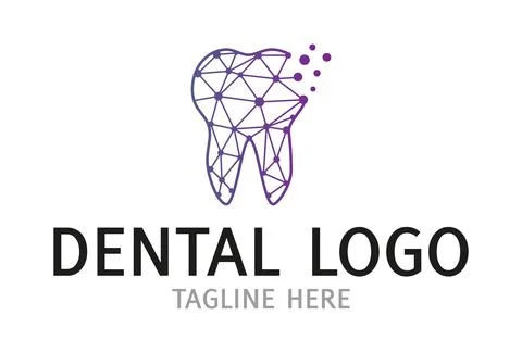 Low Poly Line Connect Abstract Tooth Dental Clinic Logo Design Concept	 Stock Illustration