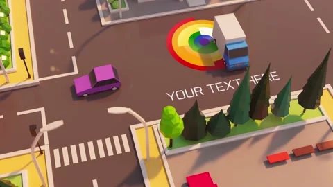 Low Poly Logo Stock After Effects