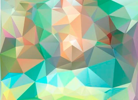 Low poly pastel background 스톡 일러스트