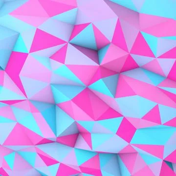 Low Poly Patel Color Background 스톡 일러스트