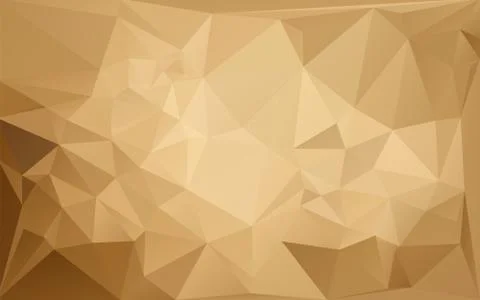 Low poly pattern brown Stock Illustration