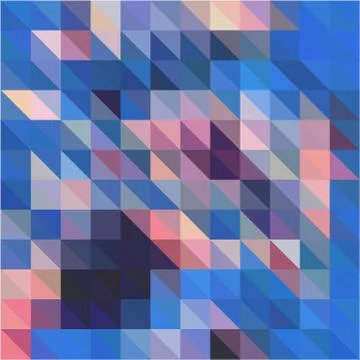 Low Poly pattern Stock Illustration