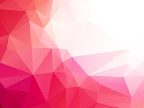 Low poly pink background Illustrazione stock