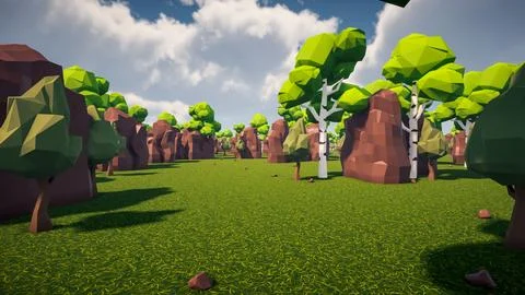 Low poly planet Earth white landscape background sustainable development Ec.. Illustrazione stock