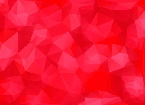 Low poly red background イラスト素材