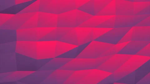 Low poly red triangular motion background.  Abstract geometric mosaic 動画素材 115742304