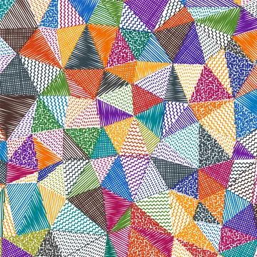 Low poly sketch background. Amazing square pattern. Beautiful abstract back.. Illustrazione stock