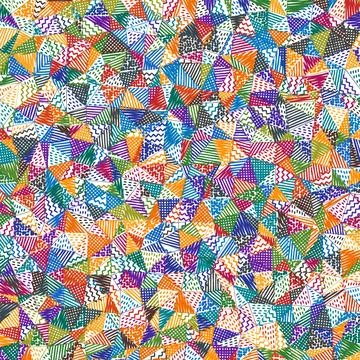 Low poly sketch background. Amazing square pattern. Radiant abstract backgr.. Illustrazione stock