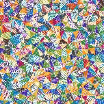 Low poly sketch background. Artistic square pattern. Beautiful abstract bac.. Stockillustratie