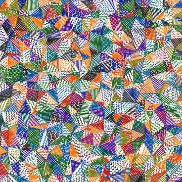 Low poly sketch background. Artistic square pattern. Attractive abstract ba.. Stock Illustration