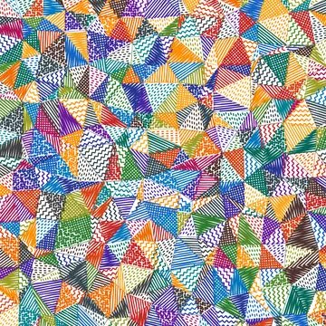 Low poly sketch background. Artistic square pattern. Classy abstract backgr.. Stock Illustration