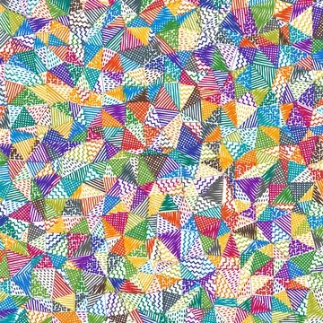 Low poly sketch background. Artistic square pattern. Cool abstract backgrou.. Stock Illustration