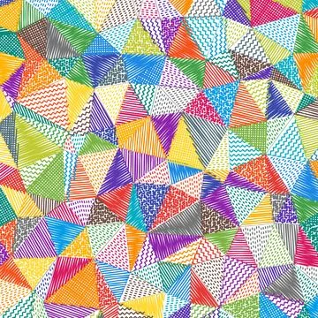 Low poly sketch background. Artistic square pattern. Astonishing abstract b.. Stock Photos