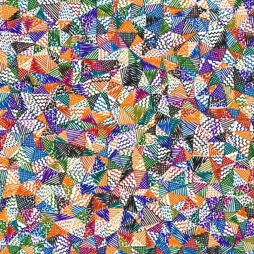 Low poly sketch background. Astonishing square pattern. Radiant abstract ba.. Stock Illustration