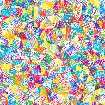 Low poly sketch background. Attractive square pattern. Creative abstract ba.. Illustrazione stock