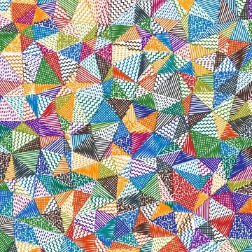 Low poly sketch background. Attractive square pattern. Classy abstract back.. Stock Illustration