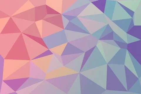 Low poly style illustration graphic background Stock Illustration