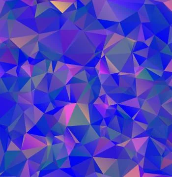 Low poly style illustration Stock Illustration