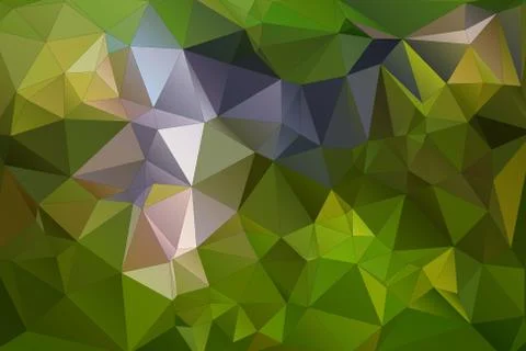 Low poly style illustration Stock Illustration