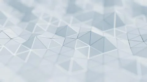 Low Poly Surface Illustrazione stock