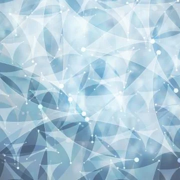 Low poly tech background vector design Illustrazione stock