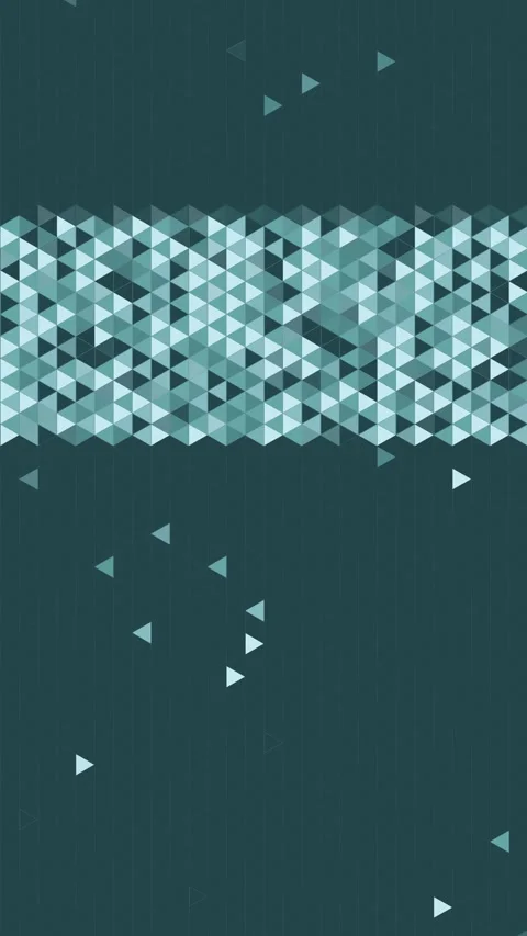 Low poly texture wallpaper background geometric turquoise colors. Copy space. Stock Footage 284104843
