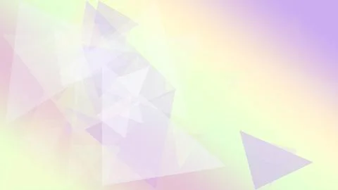 Low-poly triangles in yellow-green gradients merge with blue tones, forming.. Illustrazione stock