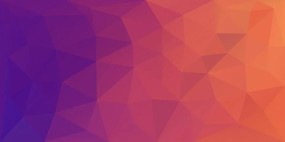 Low poly triangular shape background Stock Illustration