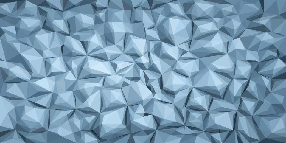 Low poly vector stones texture, abstract 3D background, volumetric technolo.. Illustrazione stock
