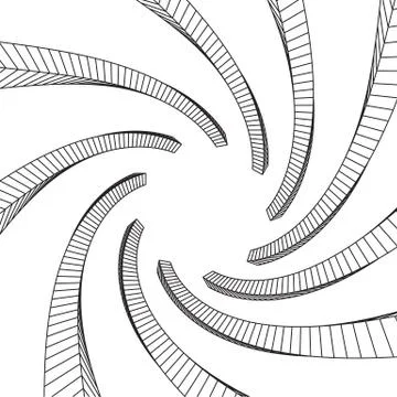 Low poly wireframe mesh background. Stock Illustration