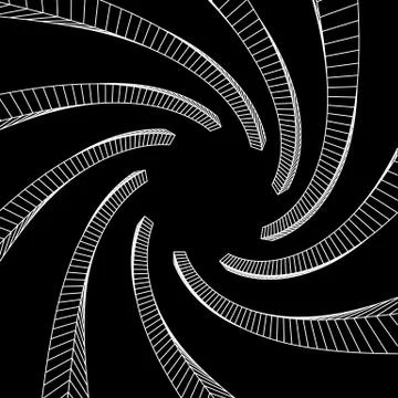 Low poly wireframe mesh background. Stock Illustration