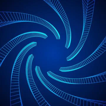 Low poly wireframe mesh background. Stock Illustration
