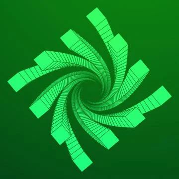 Low poly wireframe mesh background. Stock Illustration