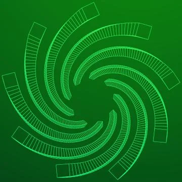 Low poly wireframe mesh background. Stock Illustration