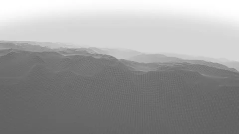 Low Polygons Mountains Flight Fx Background 스톡 동영상 232010233