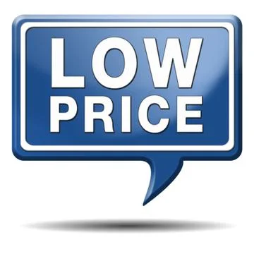 Low price icon Stock Illustration