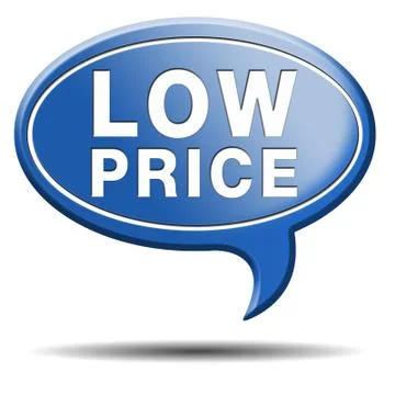 Low price icon Stock Illustration