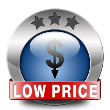Low price Stock Illustration