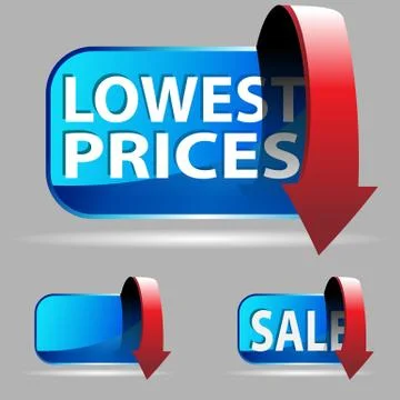 Low price Stock Illustration